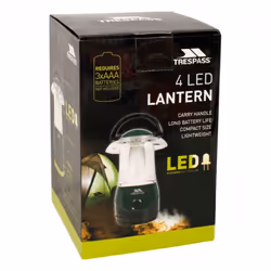 Trespass Embers 4 LED Battery Lightweight Lantern