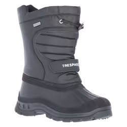 Trespass Youths Unisex Dodo Winter Snow Boots - 4 Youth UK, Black