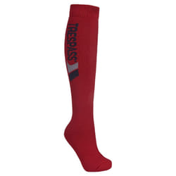 Trespass Adults Unisex Tech Luxury Merino Wool Blend Ski Tube Socks - 9/12 UK, Red