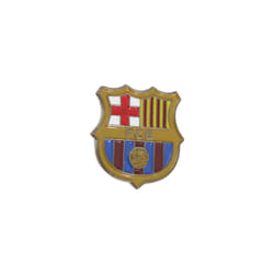 FC Barcelona Official Metal Football Crest Pin Badge