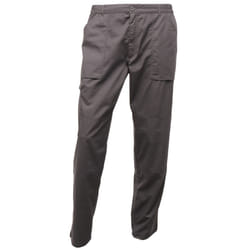 Regatta Mens Sports New Action Trousers - 38 x Short, Dark Grey