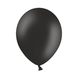 Belbal 10.5 Inch Balloons (Pack Of 100) - One Size, Pastel Black
