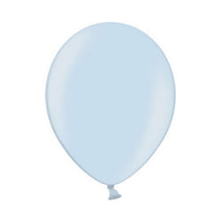 Belbal 5 Inch Balloons (Pack Of 100) - One Size, Metallic Light Blue