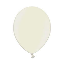 Belbal 5 Inch Balloons (Pack Of 100) - One Size, Metallic Ivory
