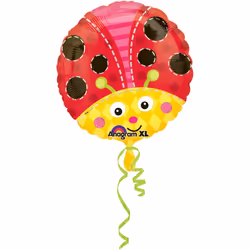 Amscan 18 Inch Ladybird/Bee Circular Foil Balloon