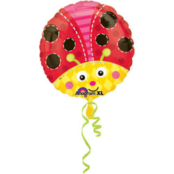 Amscan 18 Inch Ladybird/Bee Circular Foil Balloon