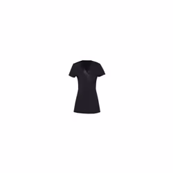Black Rose Beauty And Spa Wrap Satin Trim Tunic Premier Size 22