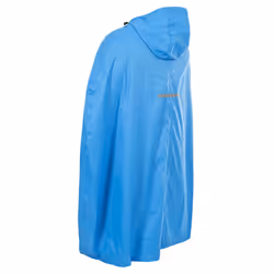 Trespass Qikpac Unisex Hooded Waterproof Packaway Poncho - S, Cobalt
