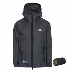 Trespass Childrens/Kids Qikpac Waterproof Packaway Jacket - 2/3 Years, Flint