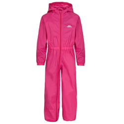 Trespass Childrens/Kids Button Waterproof Rain Suit - 9/10 Years, Gerbera