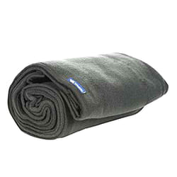 Trespass Snuggles Fleece Trail Blanket - ASRTD - One size, Charcoal