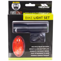Trespass Photon Bike Light Set