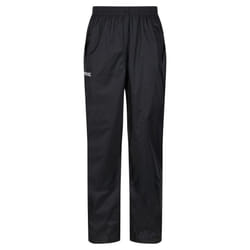 Regatta Great Outdoors Mens Classic Pack It Waterproof Overtrousers - XS, Black