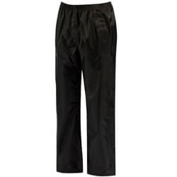 Regatta Great Outdoors Unisex Stormbreak Waterproof Over Trousers - 2 Years, Black