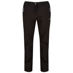 Regatta Great Outdoors Womens/Ladies Geo Softshell II Long Leg Trousers - 8, Black