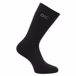 Regatta Great Outdoors Mens Loop Thermal Socks (Pack Of 5) - One Size, Black