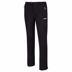 Regatta Great Outdoors Womens/Ladies Geo Softshell II Regular Leg Trousers - 16, Black