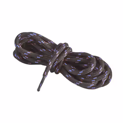 Regatta Great Outdoors Unisex Patterned Replacement Shoe/Boot Laces - 120cm, Black/Pluto
