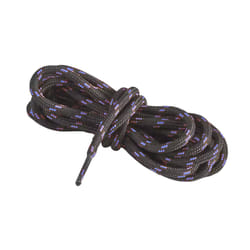 Regatta Great Outdoors Unisex Patterned Replacement Shoe/Boot Laces - 150cm, Black/Pluto