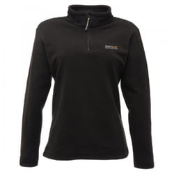 Regatta Great Outdoors Womens/Ladies Sweetheart 1/4 Zip Fleece Top - 20, Black