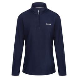 Regatta Great Outdoors Womens/Ladies Sweetheart 1/4 Zip Fleece Top - 26, Navy