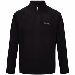 Regatta Great Outdoors Mens Thompson Half Zip Fleece Top - 3XL, Black