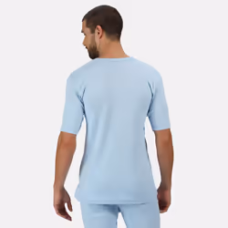 Regatta Mens Thermal Underwear Short Sleeve Vest / T-Shirt - M, Blue