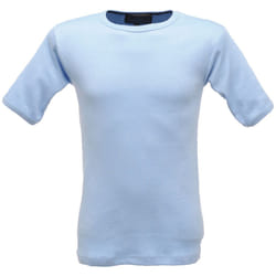 Regatta Mens Thermal Underwear Short Sleeve Vest / T-Shirt - XL, Blue