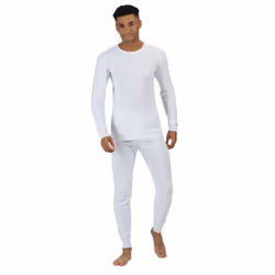 Regatta Thermal Underwear Long Sleeve Vest / Top - XXL, White