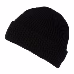 Regatta Unisex Fully Ribbed Winter Watch Cap / Hat - One Size, Black
