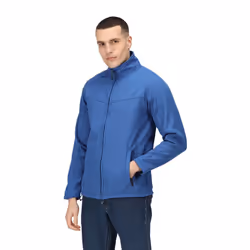 Regatta Uproar Mens Softshell Wind Resistant Fleece Jacket - L, Royal Blue