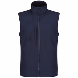 Regatta Professional Mens Softshell Body Warmer - XS, Navy /Navy