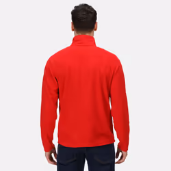 Regatta Professional Mens Micro Zip Neck Fleece Top - S, Classic Red