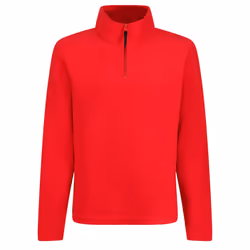 Regatta Professional Mens Micro Zip Neck Fleece Top - XXXL, Classic Red