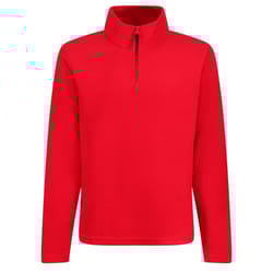Regatta Professional Mens Micro Zip Neck Fleece Top - XXXL, Classic Red