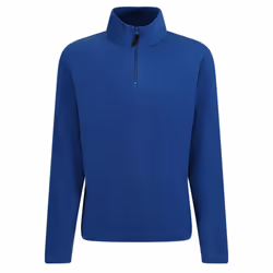 Regatta Mens Micro Zip Neck Fleece Top - L, Royal Blue
