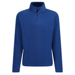 Regatta Mens Micro Zip Neck Fleece Top - L, Royal Blue