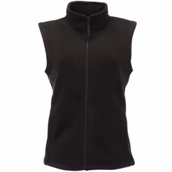 Regatta Womens/Ladies Micro Fleece Bodywarmer / Gilet - 10, Black