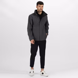 Regatta Mens Standout Ardmore Jacket (Waterproof & Windproof) - M, Seal Grey/Black