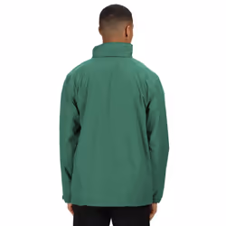 Regatta Mens Standout Ardmore Jacket (Waterproof & Windproof) - 2XL, Bottle Green/Seal Grey