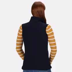 Regatta Womens/Ladies Haber II 250 Series Anti-pill Fleece Bodywarmer / Sleeveless Jacket - 16, Dark Navy