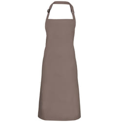 Premier Colours Bib Apron / Workwear - One Size, Mushroom