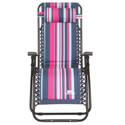 Trespass Glentilt Reclining Garden Chair/Recliner - One Size, Tropical Stripe