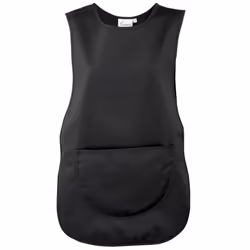 Premier Ladies/Womens Pocket Tabard / Workwear - 3XL, Black