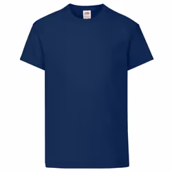 Fruit Of The Loom Childrens/Kids Original Short Sleeve T-Shirt - 12-13 Years, Deep Navy