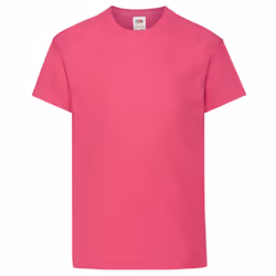 Fruit Of The Loom Childrens/Kids Original Short Sleeve T-Shirt - 12-13 Years, Fuchsia