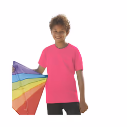 Fruit Of The Loom Childrens/Kids Original Short Sleeve T-Shirt - 12-13 Years, Fuchsia