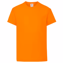 Fruit Of The Loom Childrens/Kids Original Short Sleeve T-Shirt - 12-13 Years, Orange