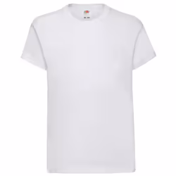 Fruit Of The Loom Childrens/Kids Original Short Sleeve T-Shirt - 12-13 Years, White