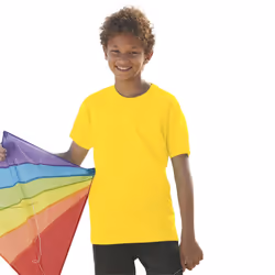 Fruit Of The Loom Childrens/Kids Original Short Sleeve T-Shirt - 12-13 Years, Yellow